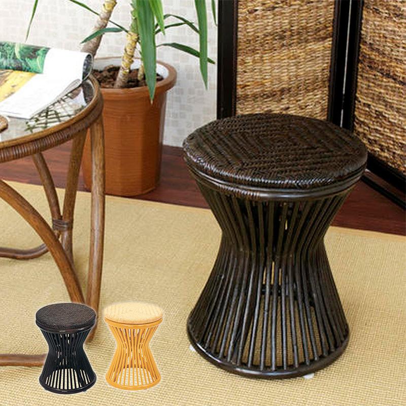 東南アジア ビンテージ家具 花台 靴履き腰掛け