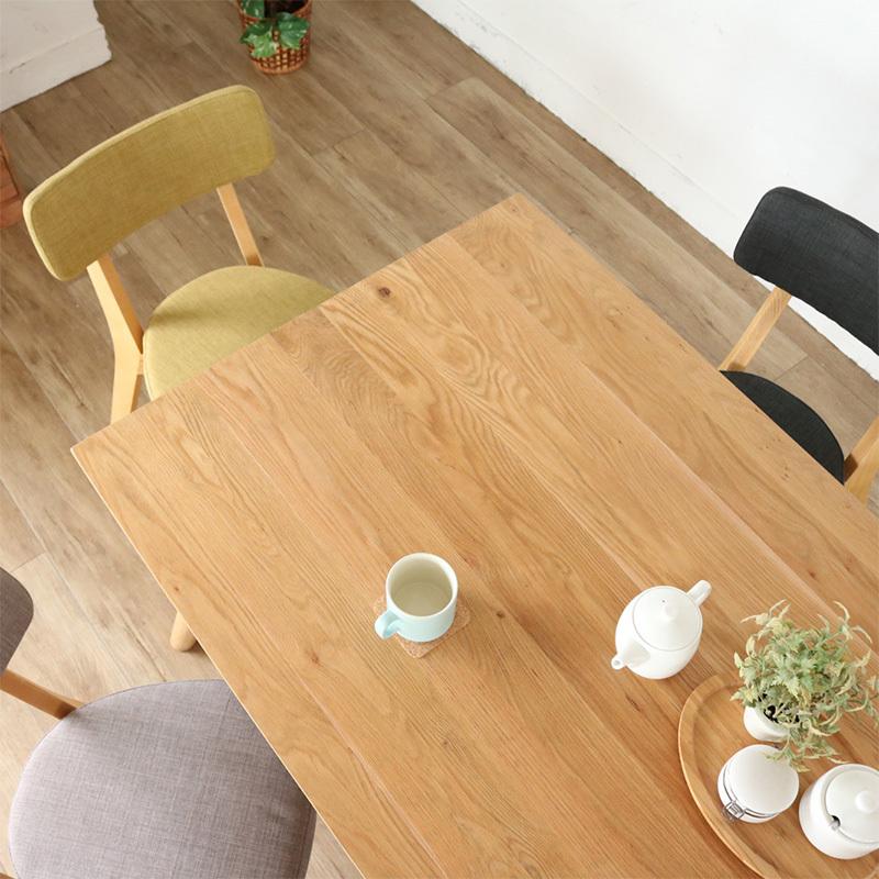 ダイニングテーブル 180cm 木製 無垢材 ホワイトオーク テーブル単品 6