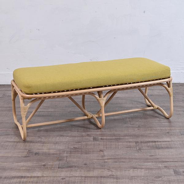 ラタン ベンチ スツール チェア 椅子 籐 おしゃれ ローラタンス