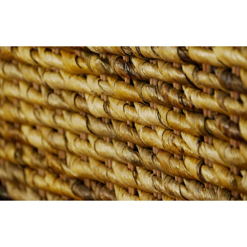 衝立 バナナリーフ ラタン 籐 スクリーン 4連 パーテーション 南国