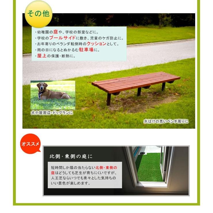 人工芝 ロール式 幅1m ×10m フリーカット 芝丈30mm リアル 芝 芝生
