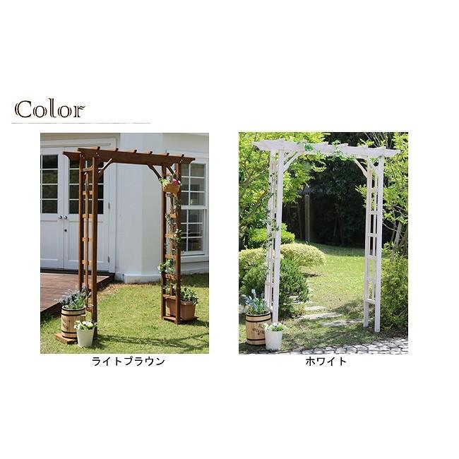 パーゴラ アーチ 木製 金具セット 埋め込み 天然木 diy シェード