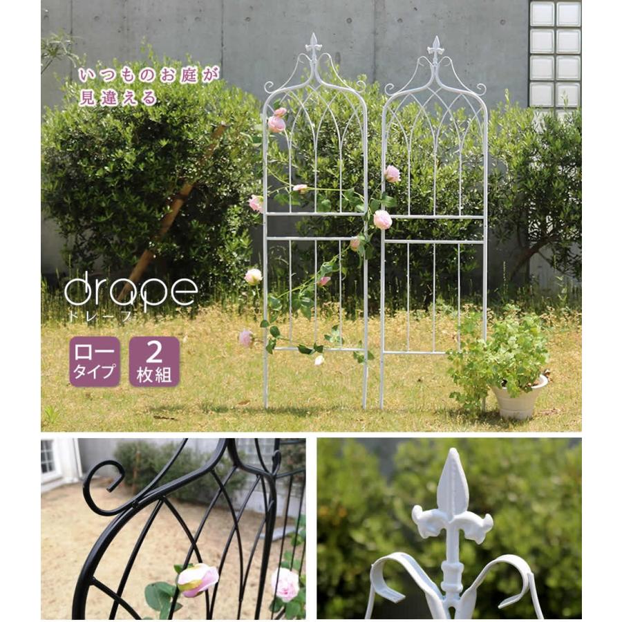 フェンス Diy アイアン フェンス ロータイプ ガーデンフェンス 2枚セット 高さ 148cm 柵 埋め込み ガーデニング 屋外 庭 鉄製 おしゃれ かわいい 白 黒 Sm P2 0rd Fi Sancota Interior 通販 Yahoo ショッピング