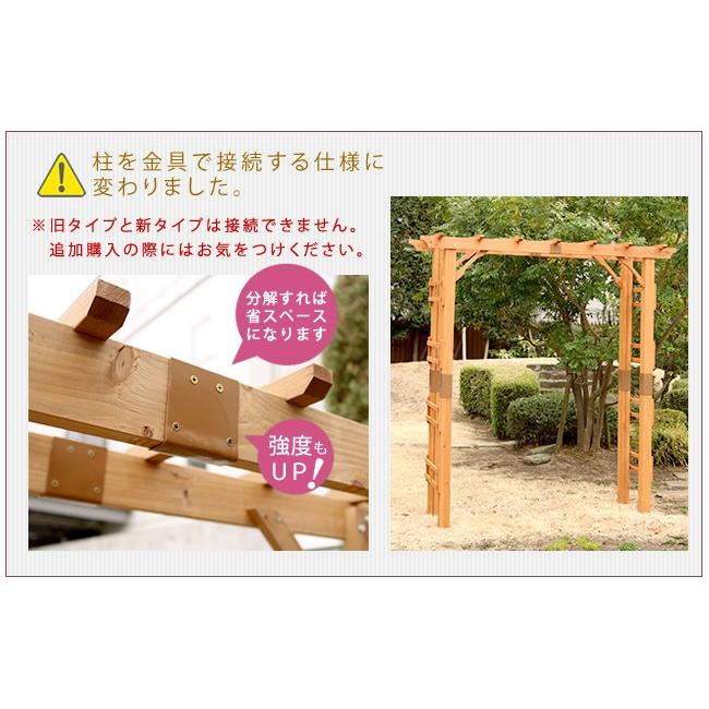 パーゴラ アーチ 2台セット 平地金具付き 木製 天然木 Diy シェード おしゃれ 日陰棚 つる棚 藤棚 高さ 3 庭 ガーデン Sm P2 Bh0091r Gplf Sancota Interior 通販 Yahoo ショッピング