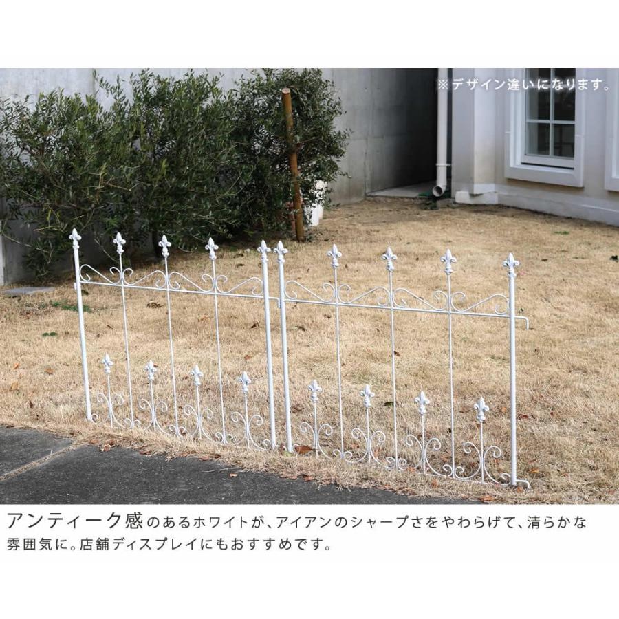ガーデンフェンス 4枚セット 柵 低い ロータイプ 高さ 47.5cm 幅 ガーデンフェンス 4枚セット 柵 低い ロータイプ 高さ 47.5cm 幅