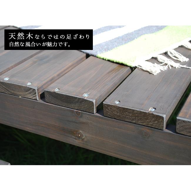 ウッドデッキ セット キット 木製 天然木 おしゃれ 縁台 DIY 木目