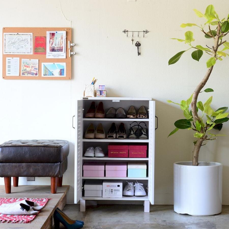 下駄箱 シューズボックス おしゃれ 約 幅60cm 大量 収納 靴箱 高さ93