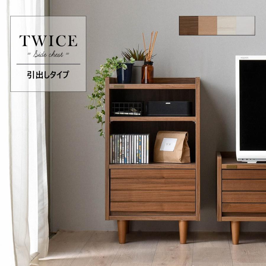 サイドボード キャビネット ラック 引出し おしゃれ 北欧 シンプル 幅40cm 飾り棚 シェルフ リビング収納 木目 天然木 カフェ 一人暮らし 新生活 Ss Oh04 07wt Sancota Interior 通販 Yahoo ショッピング