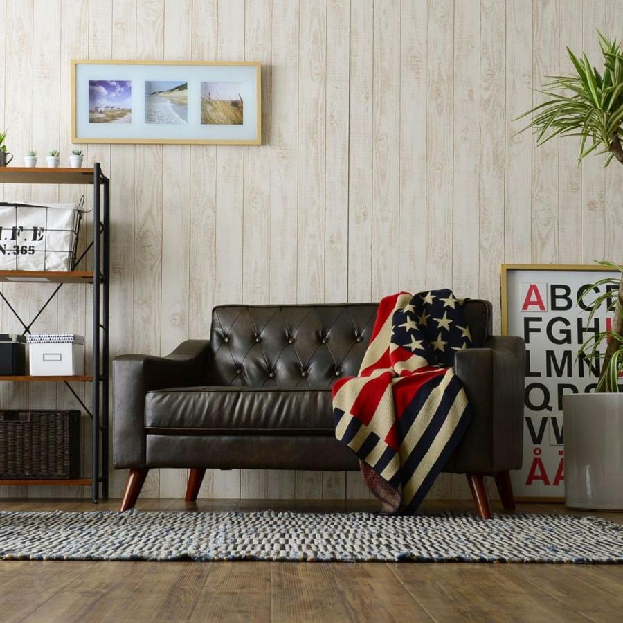 ソファー おしゃれ 2人掛け シンプル 2P ファブリック ローソファ