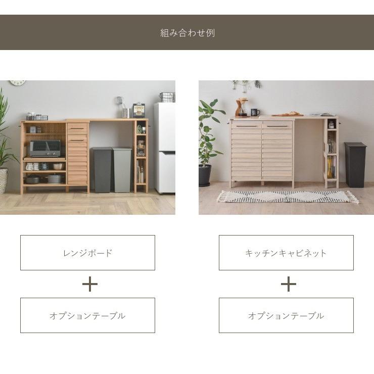 佐藤産業 ラフィカ オプションテーブル キャビネットセット オプション
