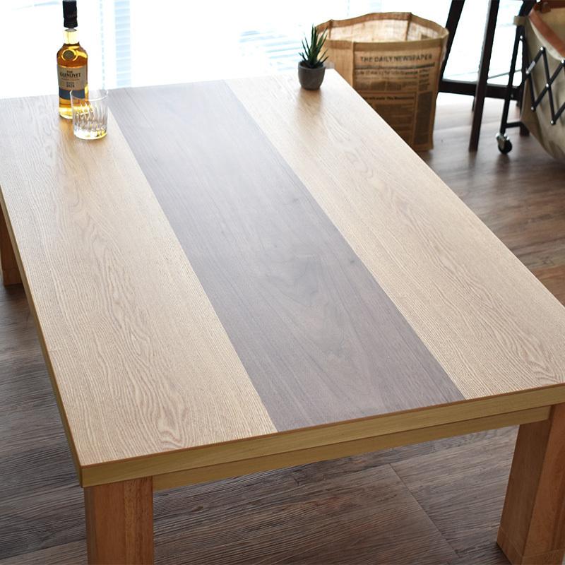 こたつテーブル 長方形 おしゃれ 135 cm 高級 国産 北欧 モダン タモ