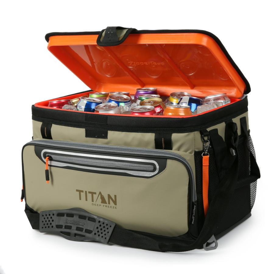 【正規代理店】Titan タイタン Deep Freeze Zipperless クーラーバッグ 48CAN 25L アウトドア キャンプ BBQ 釣り ソフトクーラー 10000005