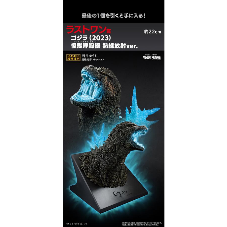 一番くじ ゴジラ 怪獣乱舞 -荒ぶるモノ- 1ロット+Wチャンス券