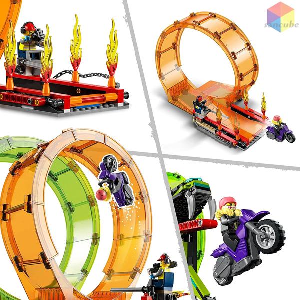 レゴジャパン LEGO シティ 60339 ダブルループ・スタントアリーナ 国内