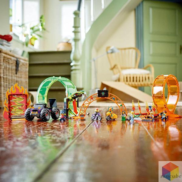 LEGO レゴジャパン シティ 60339 ダブルループ・スタントアリーナ 国内 