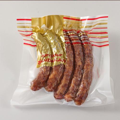 無添加サラミ 北海道直送 燻製工房の手作り ソーセージ 北海道産豚肉100 Pid17 北海道さんだかん燻製工房 通販 Yahoo ショッピング