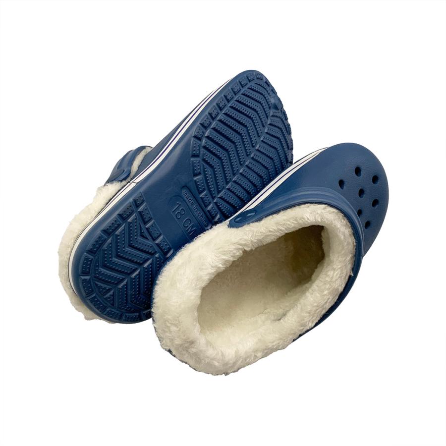 【MC0001】ファー付EVAサンダル(サックス・ネイビー・グリーン) |  | 07