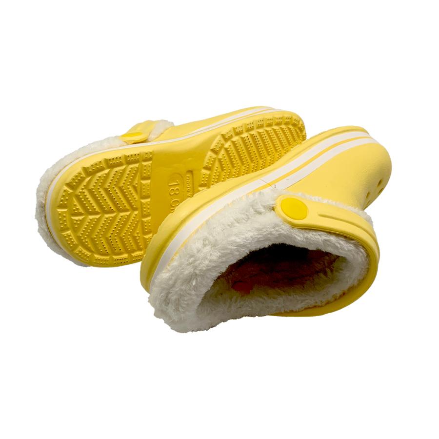 【MC0001】ファー付EVAサンダル(ピンク・イエロー・パープル) |  | 07