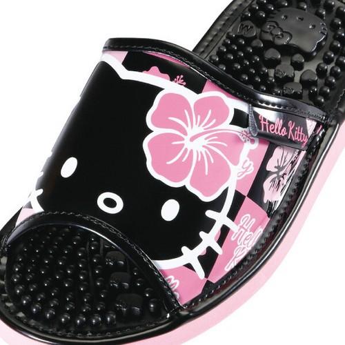 サンリオハローキティハイビスカス健康サンダルスリッパ レディス健康サンダル Sa4148n San さんだるハウスrev 通販 Yahoo ショッピング