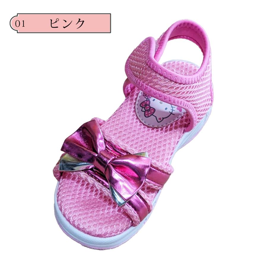 SALE】サンリオキャラクターリボン付きキッズサンダル SA09218