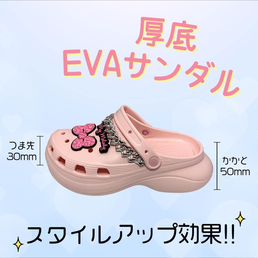 [SA1130]サンリオキャラクターズアニマル厚底EVAサンダル | sanrio | 03