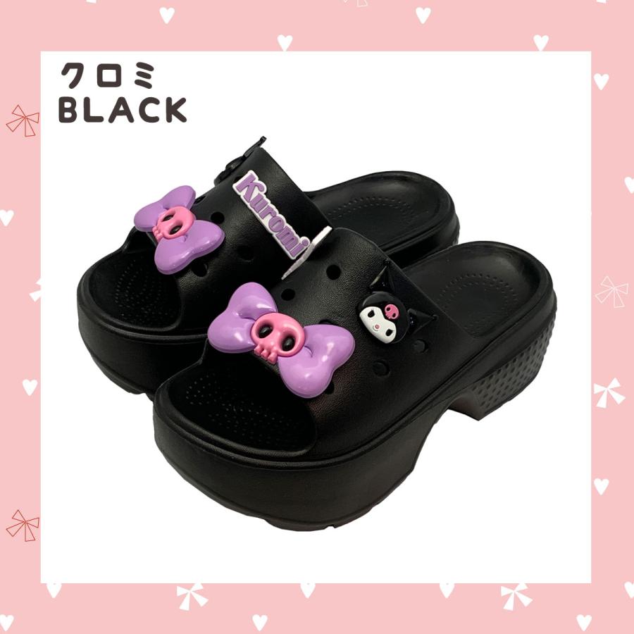 sanrio（サンリオ） [SA1134]サンリオキャラクターズBIGリボン付き厚底