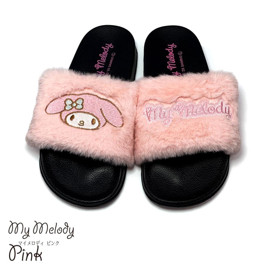 sanrio（サンリオ） 【SA1144】サンリオキャラクターズファーサンダル