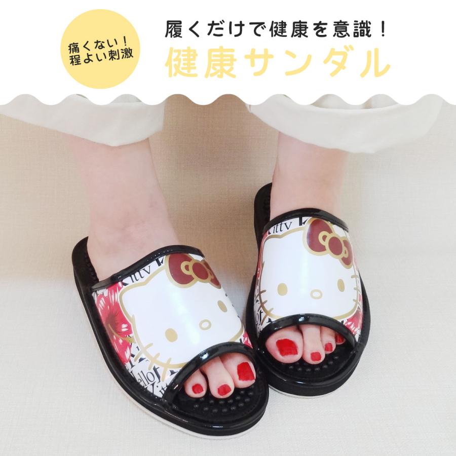 sanrio（サンリオ） 【SA4204】HELLO KITTY ハイビスカス健康サンダル