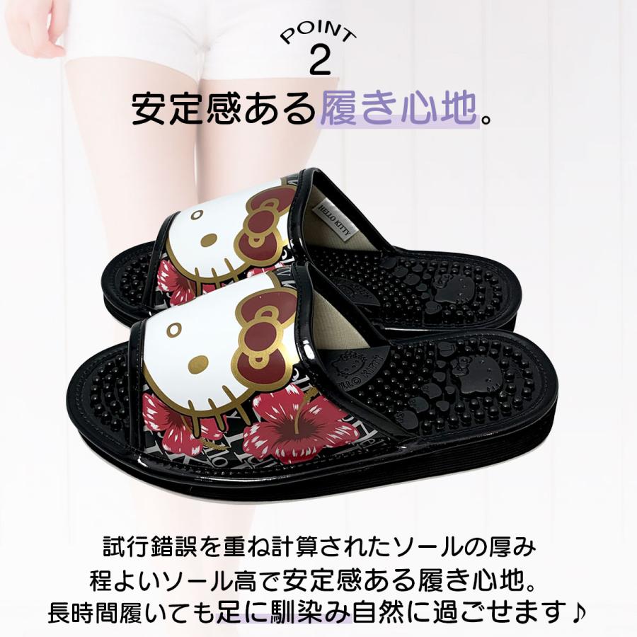 sanrio（サンリオ） 【SA4204】HELLO KITTY ハイビスカス健康サンダル