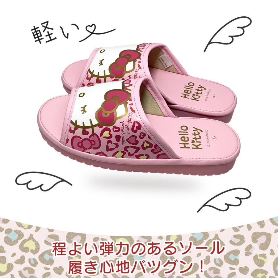 sanrio（サンリオ） 【SA4252】HELLO KITTY ハート＆ヒョウ柄レディス