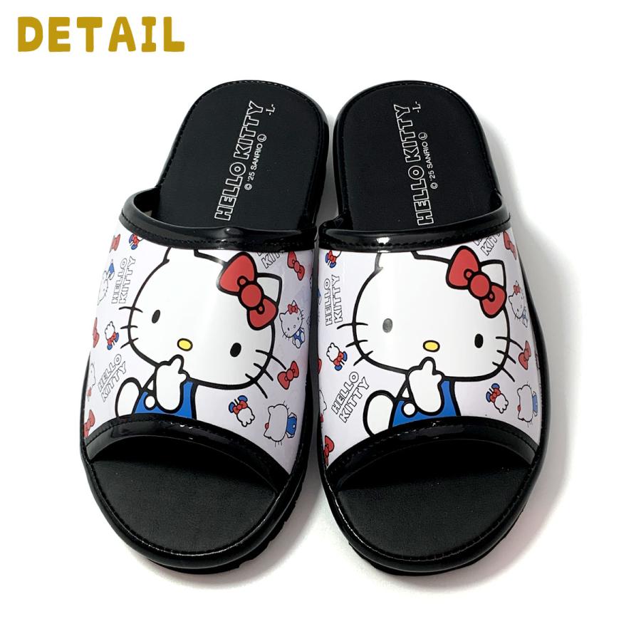 新品未使用★ Hello Kitty サボサンダル 24.5 sanrio（サンリオ） 【SA4253】HELLO KITTY 70's HELLO KITTYレディス