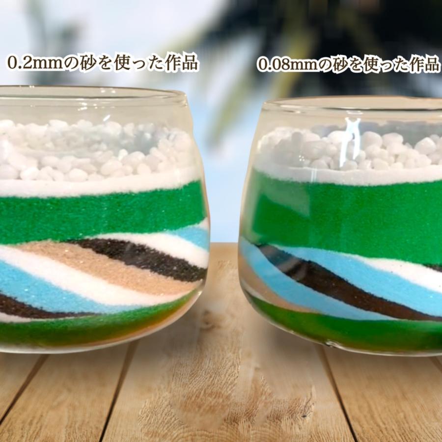 カラーサンド/デコレーションサンド 200g ブルー 超微粒子（0.08mm程度）｜sandart-anosora｜04