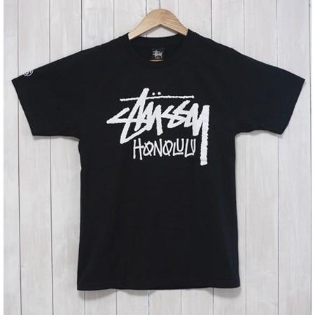 41 sttusy ステューシー ホノルル Tシャツ 黒 バックプリント 41 様専用sttusy ステューシー ホノルル Tシャツ 黒 バック