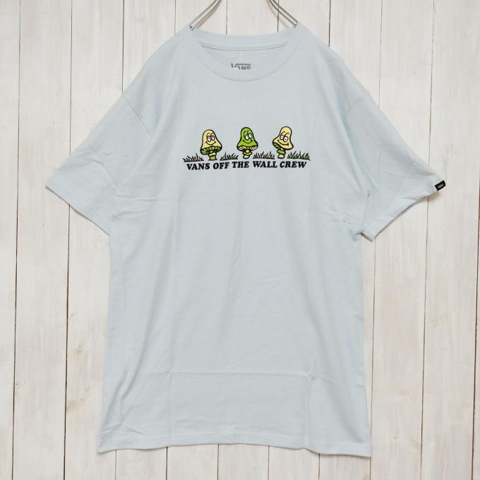 VANS　バンズ　半袖Tシャツ　HAPPY MUSHROOMS　USA直輸入モデル　★クリックポスト（メール便）可 | VANS | 01