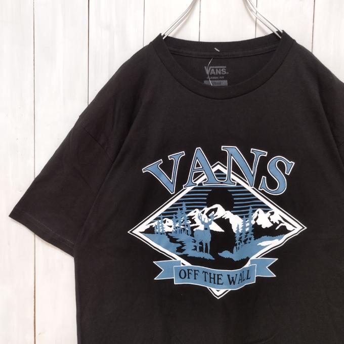 VANS　バンズ　半袖Tシャツ　MOUNTAIN SCIENCE　USA直輸入モデル　★クリックポスト（メール便）可 | VANS