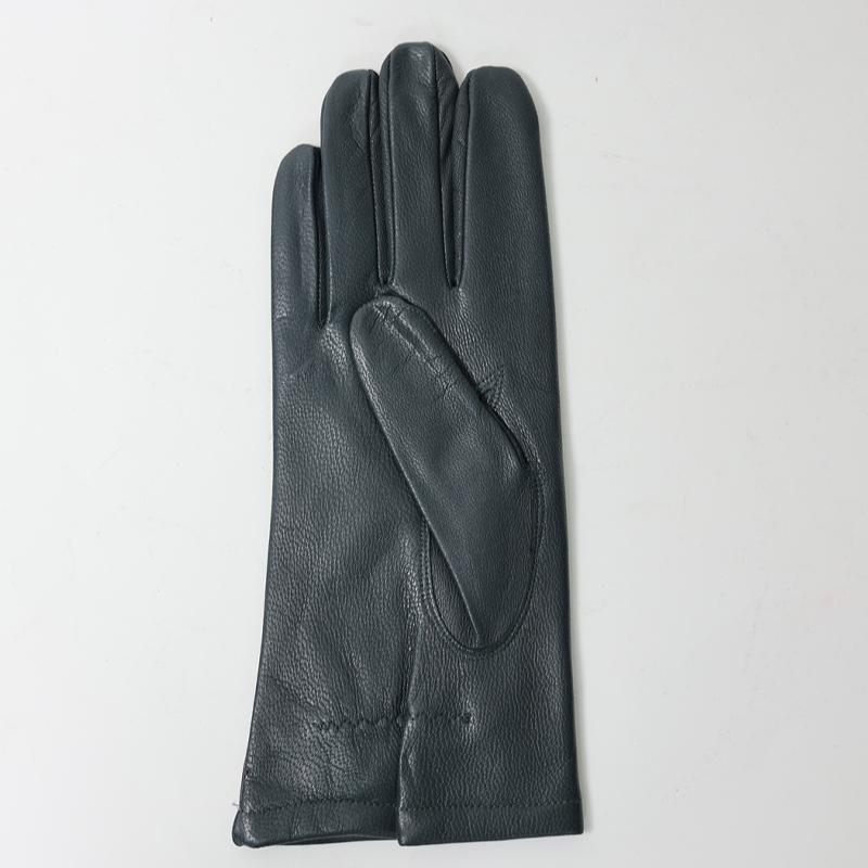 チェコ軍. 陸軍用レザーグローブ[グレー]《実物・新品(未使用品)》CZ本