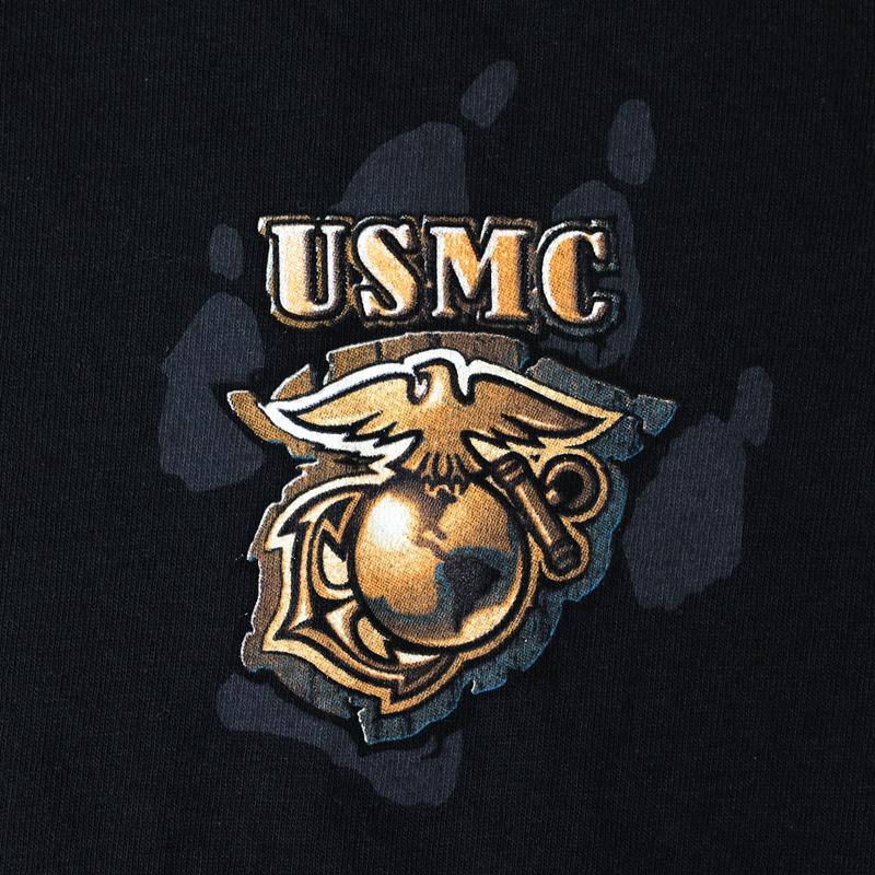 USミリタリーデザインTシャツ [USMC・ブルドッグ]ROTHCO ロスコ 海兵隊