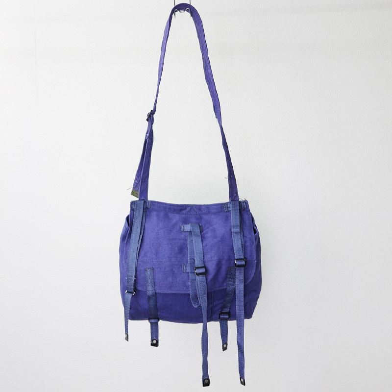 ルーマニア軍. ブレッドバッグ [ブルー] ナイロン製ホルダーストラップ