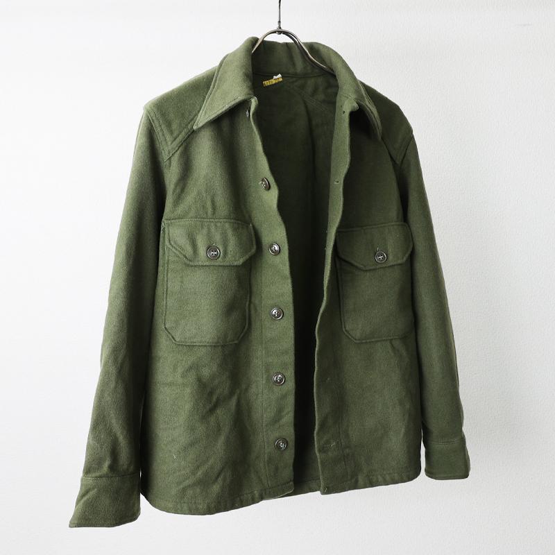 US. KOREAN WAR ウールシャツ[前期型]《実物・USED》米軍 ヴィンテージ