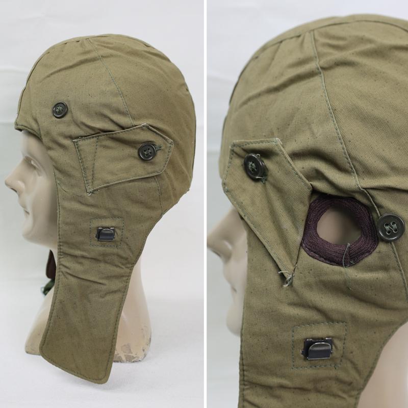 ソ連軍. 飛行帽《実物・新品(未使用品)》 ソビエト ロシア 放出品