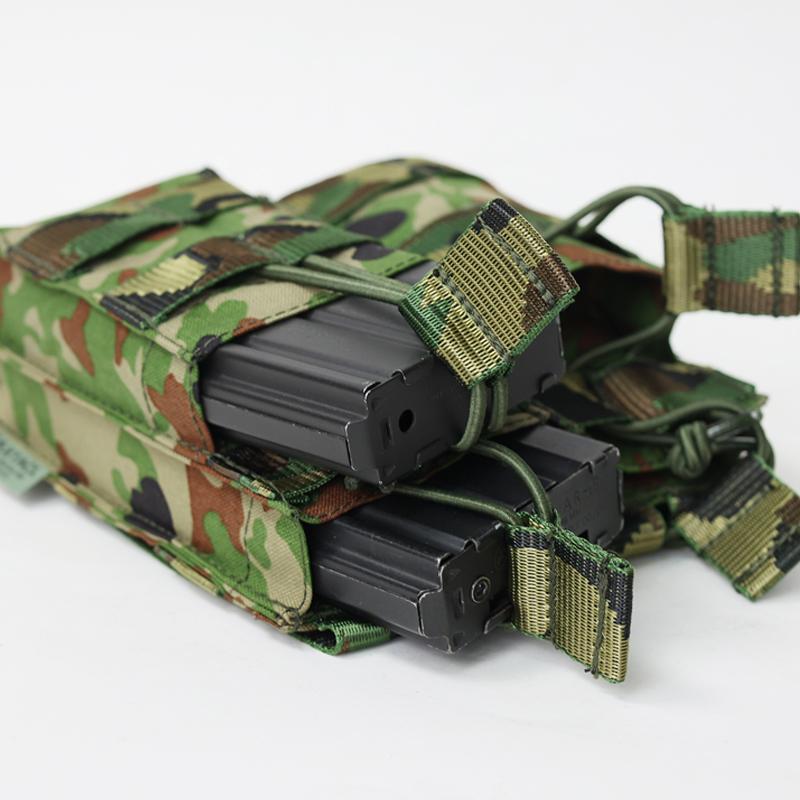 自衛隊　マガジンポーチ　マリタイム仕様　2個セット MAXTACS 陸上自衛隊. TACO-Type ダブル マガジンポーチ[陸自迷彩]JGSDF