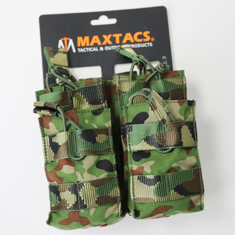 MAXTACS 陸上自衛隊. オープントップ W2連マガジンポーチ[陸自迷彩