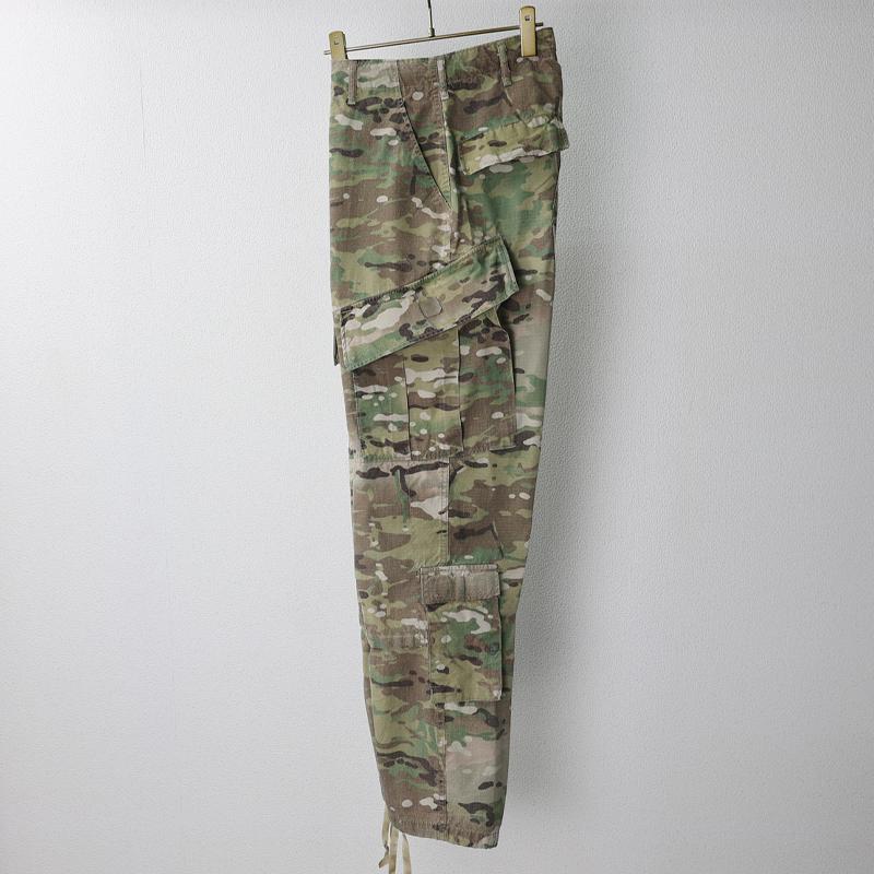 新品未使用　軍物　実物　マルチカム カーゴパンツ 迷彩　ミリタリーパンツ　S 古着 90年代 米軍実品 迷彩柄 マルチカムカモ ミリタリー カーゴ