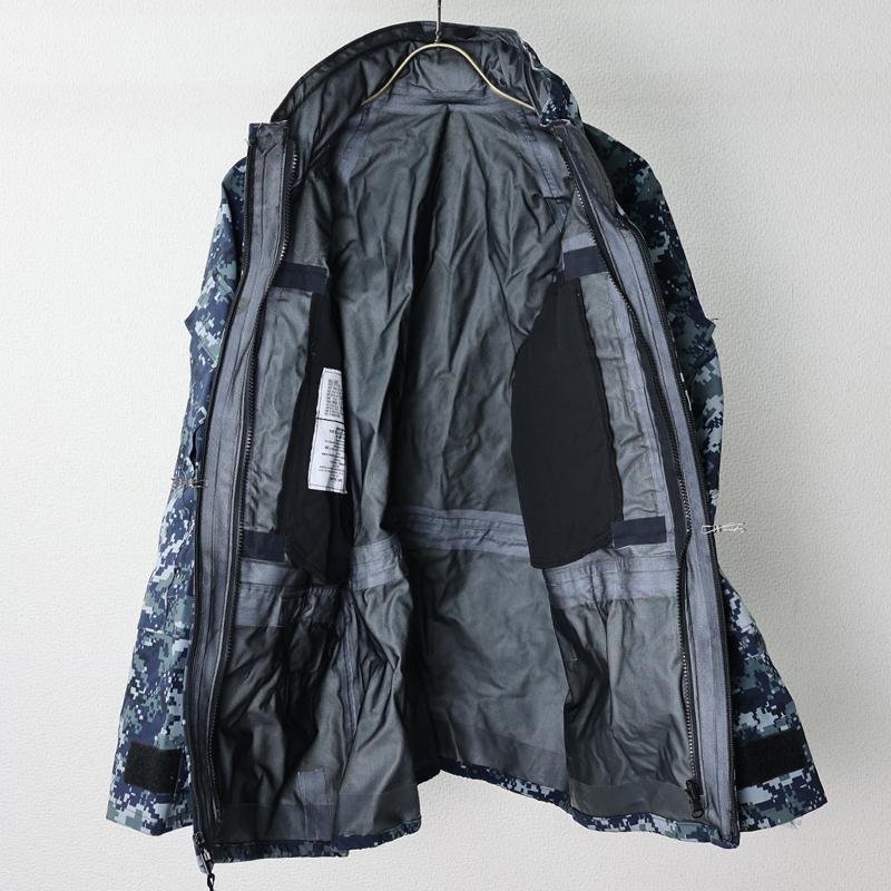 US. NAVY迷彩 ECWCS GENIIパーカー《実物・USED》(S-XS)米軍