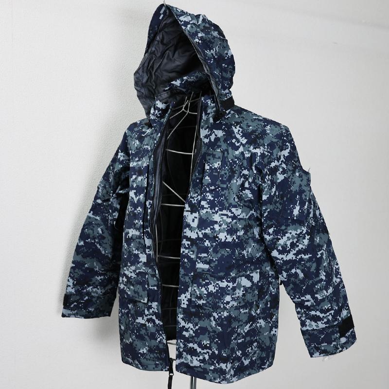 US. NAVY迷彩 ECWCS GENIIパーカー《実物・USED》(S-XS)米軍