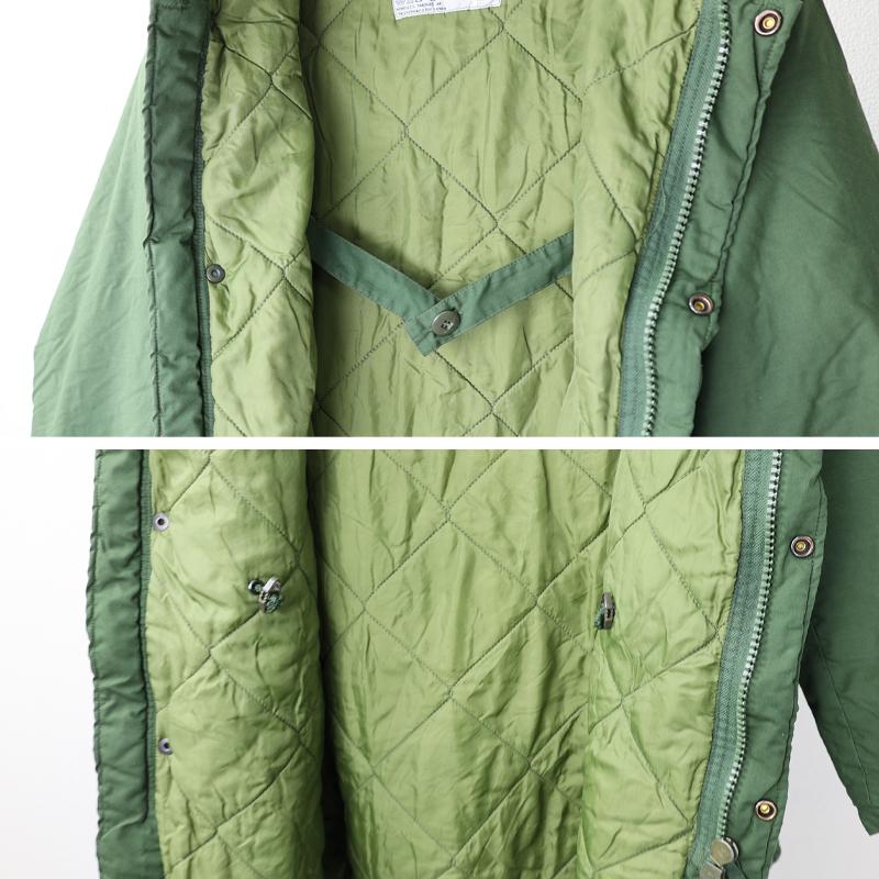 スウェーデン軍. M-90 コールドウェザーパーカー 《実物・USED》放出品