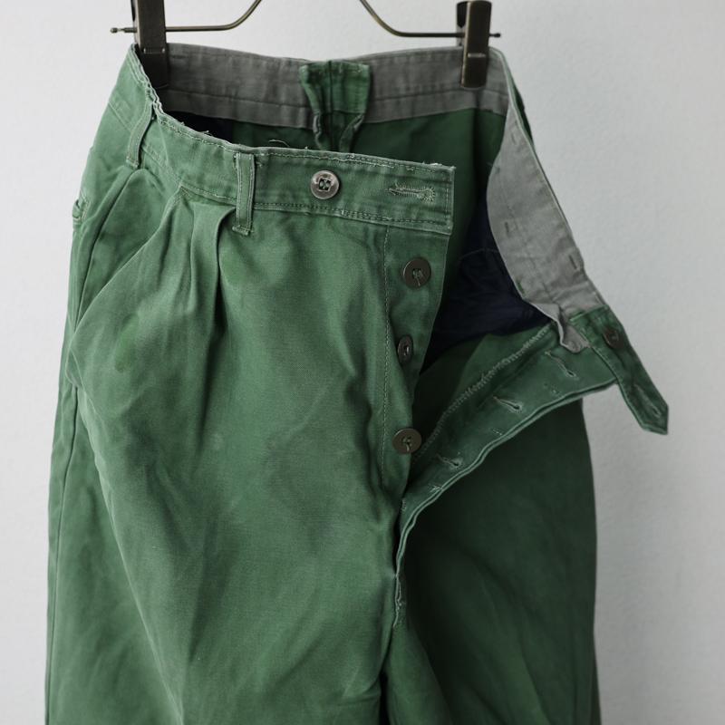スウェーデン軍. ユーティリティワークパンツ《実物・USED》SE