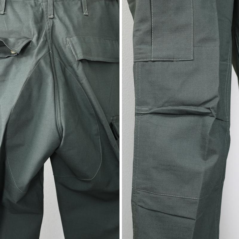 US. BDUパンツ US MADE リップストップ生地[ODグレー] 米軍 軍モノ