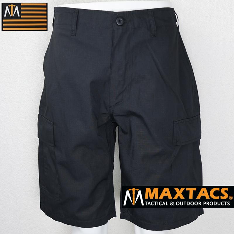 MAXTACS US. BDUショーツ[ブラック]（XXL）アメリカ軍 米軍 短パン 半