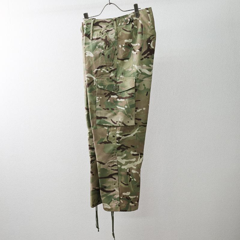 迷彩カーゴパンツ 軍パン　イギリス軍　軍パン　迷彩　サバゲー イギリス軍 MTP迷彩 WINDPROOF コンバットパンツ《実物・新品(未使用品